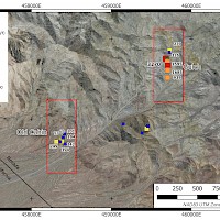 Silver Mountain Silver in Rocks